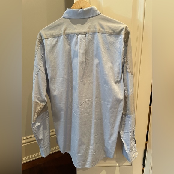 Marc by Marc Jacobs Light Blue/Gray Patch work Button Down Shirt. Size: M. - Picture 2 of 2